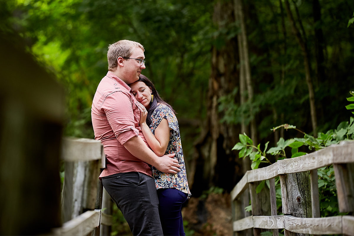 Lake Bloomington Wedding Engagement 